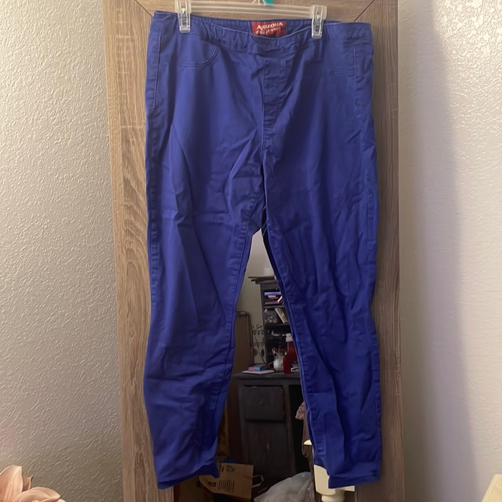 Royal blue pants size 17